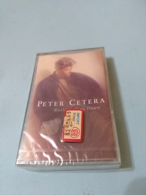 PETER CETERA ''WORLD FALLING DOWN'' MC TAPE 1992 WB GERMANY SEALED/SIGILLATA