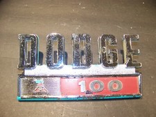 1969 70 71 Dodge Truck Power Wagon 100 Fender Emblem Oem 2833755 1969 70 71 Dodge Truck Power Wagon 100 Fender Emblem Oem 2833755