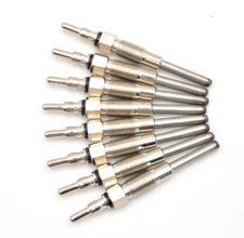 8PCS For 6.5 L 6.2 L Diesel Fast Start Glowplug GMC Hummer Chevy Glow Plug SET