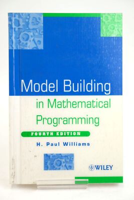 MODELLBAU IN MATHEMATISCHER PROGRAMMIERUNG - Williams, H. Paul