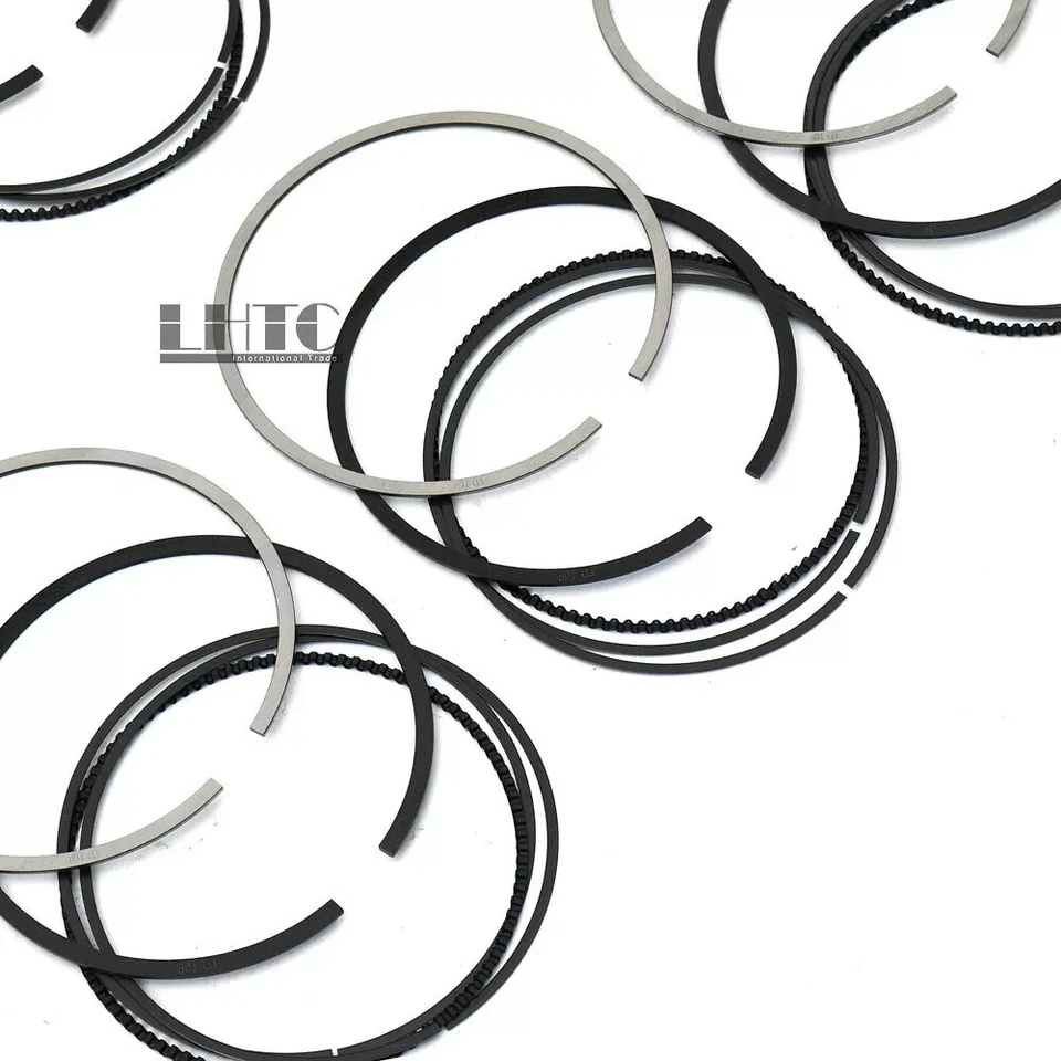 6cy Piston Rings Set MAHLE STD for Audi A6 C6 Q5 Q7 VW CCW CAS CAT 2.7 3.0 TDI - Image 3 of 4