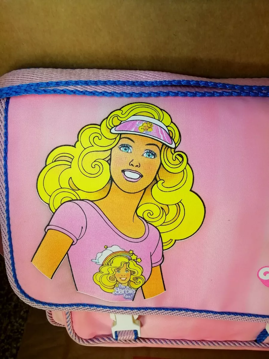 1982 Cartella Barbie Linea Scuola Cartable School Bag Backpack