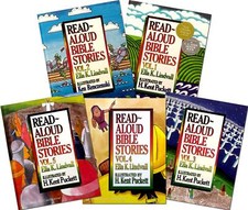 New Set READ ALOUD BIBLE STORIES Volumes 1 2 3 4 5 Ella Lindvall Moody Press