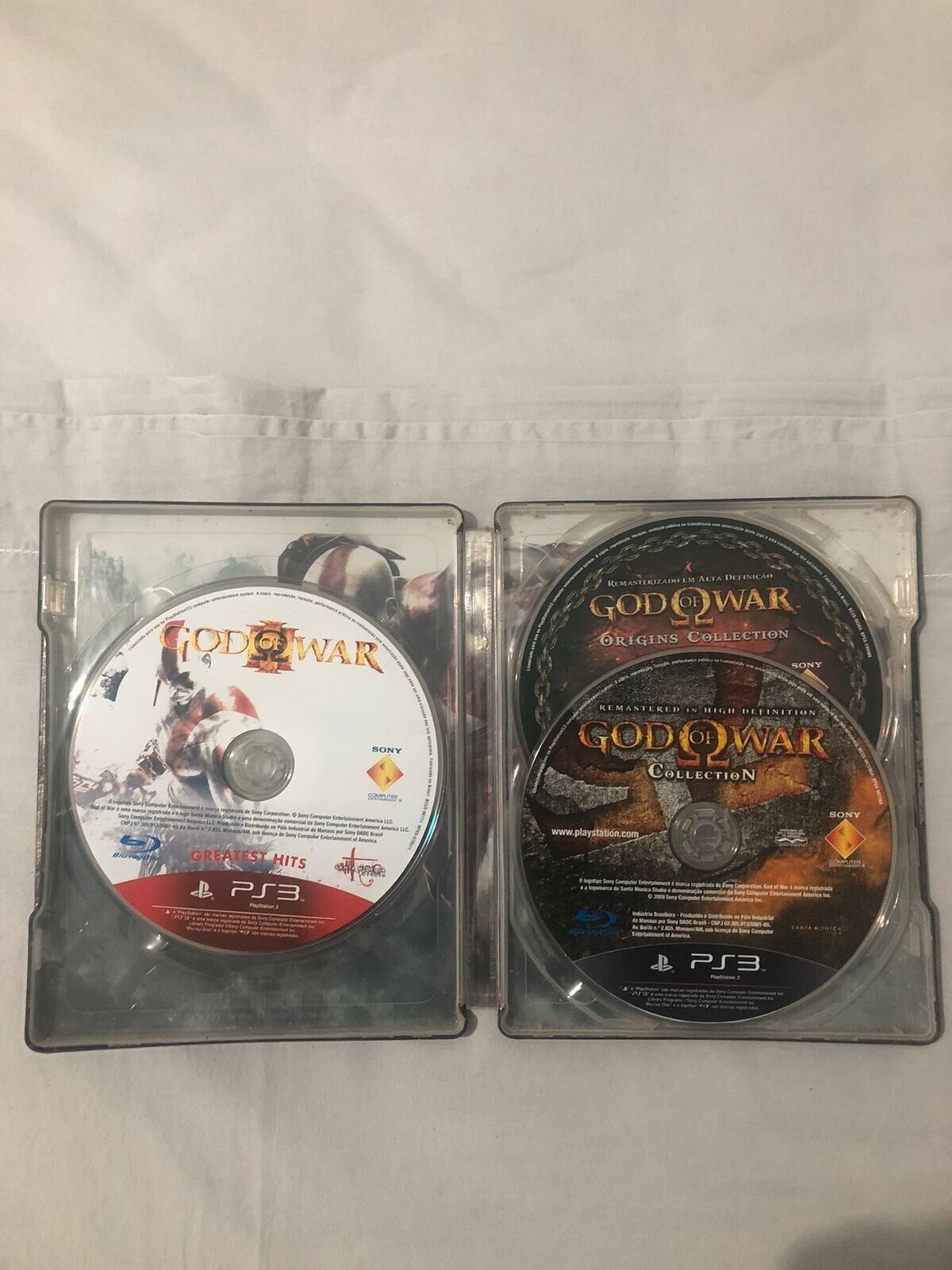 Jogo God of War: Omega Collection (Coleção Limitada) - PS3