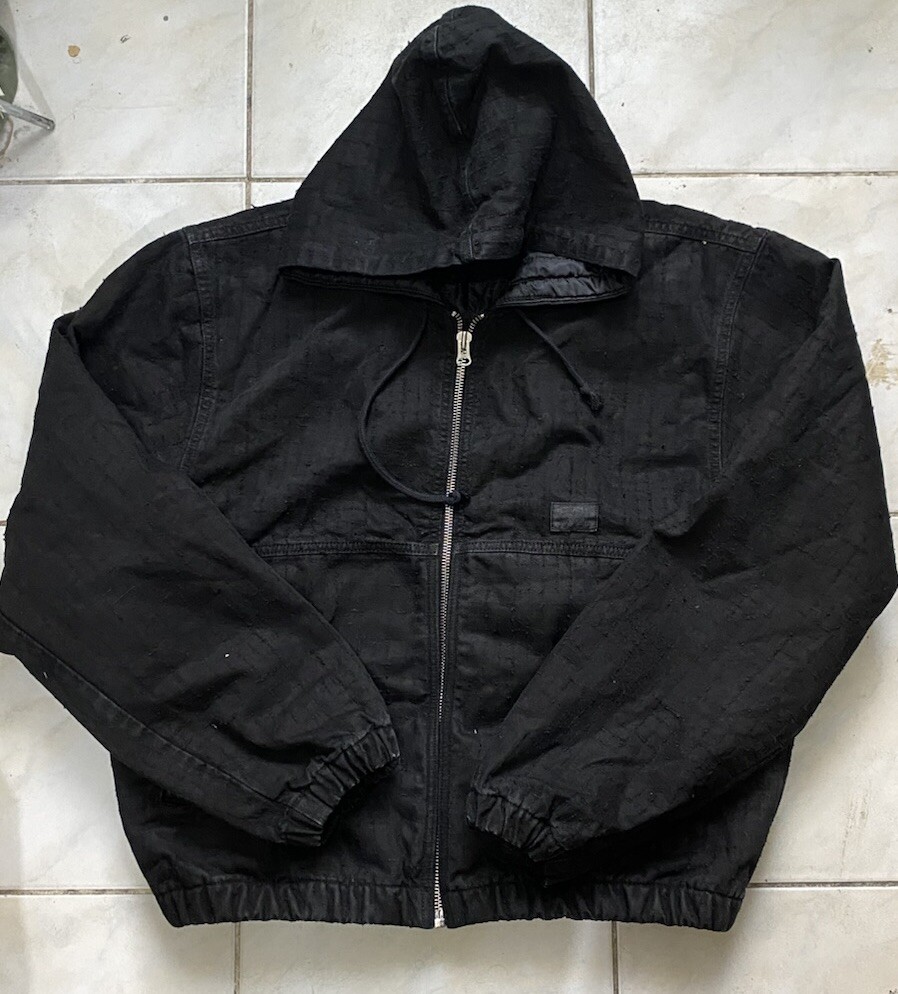 Stüssy WORK JACKET CANVAS NEEDLE PUNCH Stussy Size L K | eBay
