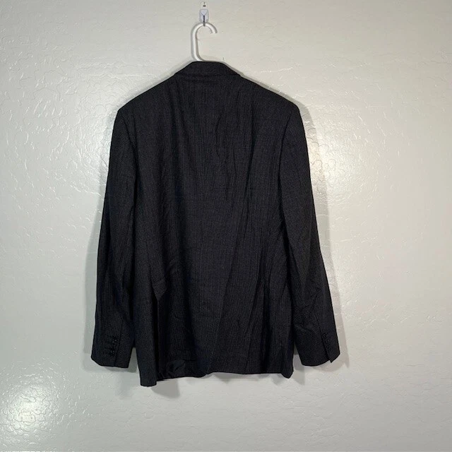 Abrigo Blazer Chaqueta Brioni Casi Nuevo Gris Coloso Cuadros 100% Lana Deportivo Talla 42 L Foto 4 de 4