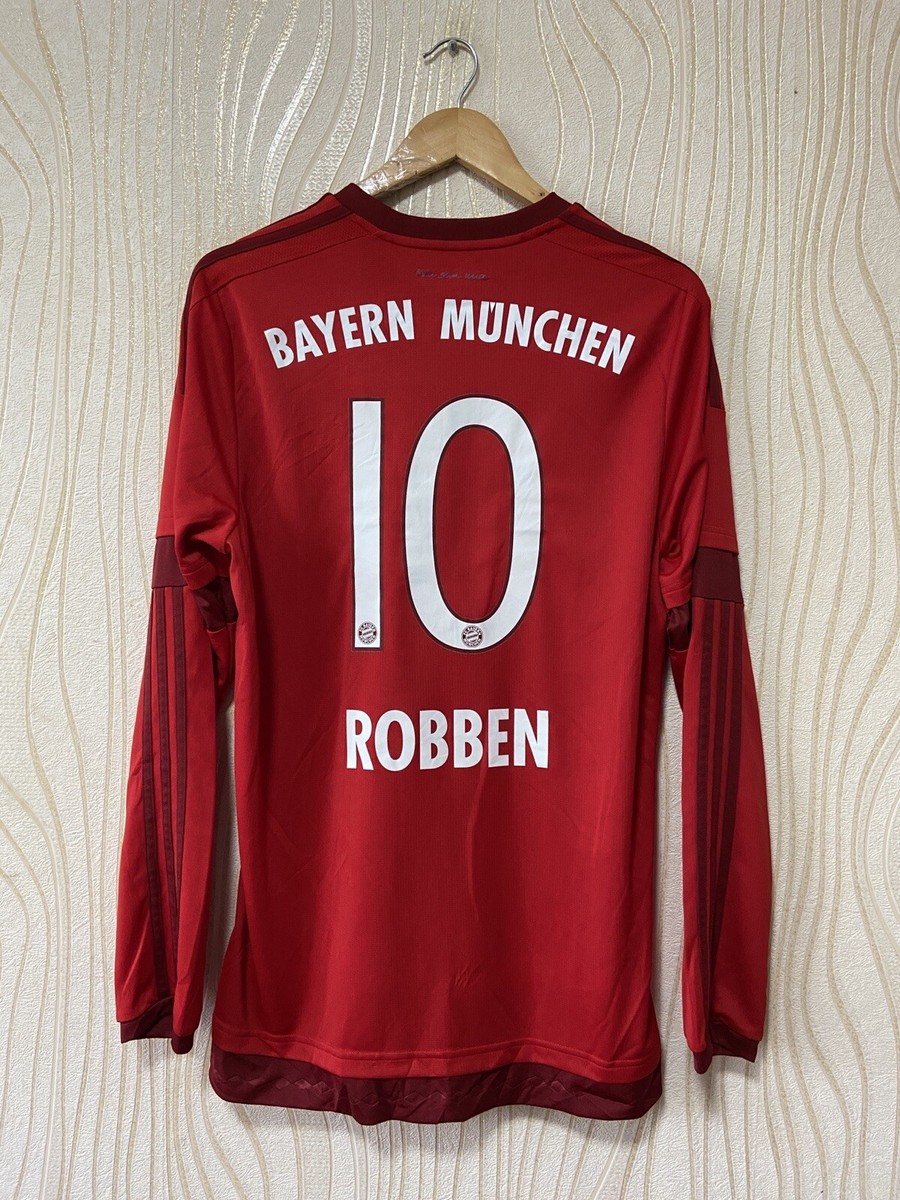 BAYERN MÜNICH 2015 2016 HOME FOOTBALL SHIRT SOCCER JERSEY ADIDAS