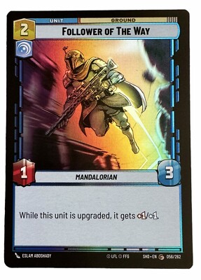 Follower of The Way 056/262 Foil Card Shadows Of The Galaxy Star Wars Unlimited