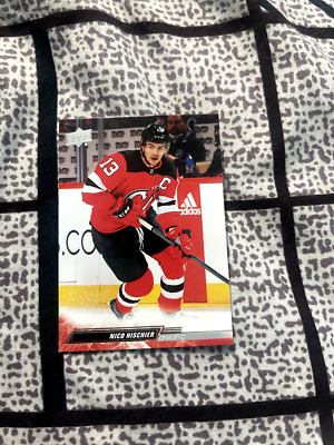 2022-23 Upper Deck Series Hockey Nico Hischier Devils Center