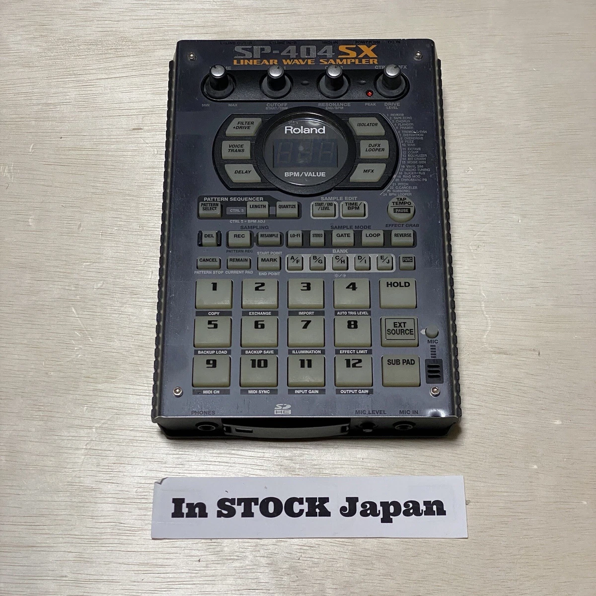 Roland SP-404SX Compact Linear Wave Sampler Tested&Working Shipped