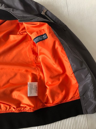 bombers original jacke - grau - neuwertig / 2 x getragen - Bild 6 von 7