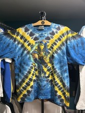 Vintage 1999 X-Men Wolverine Tie Dye Shirt Single Stitch Universal Size Mens XL