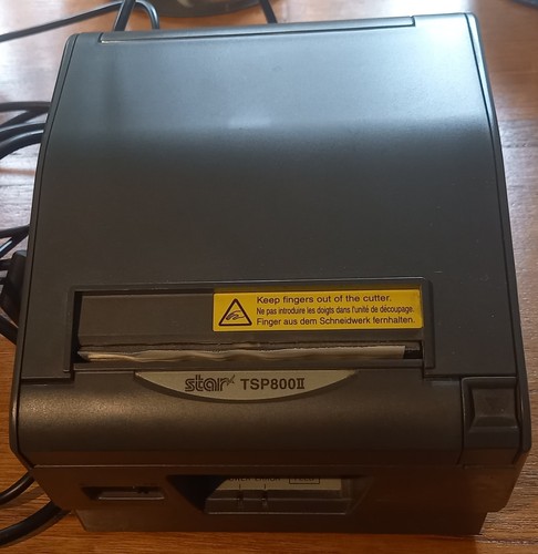 Star TSP800II Thermal Receipt Printer With Power Lead