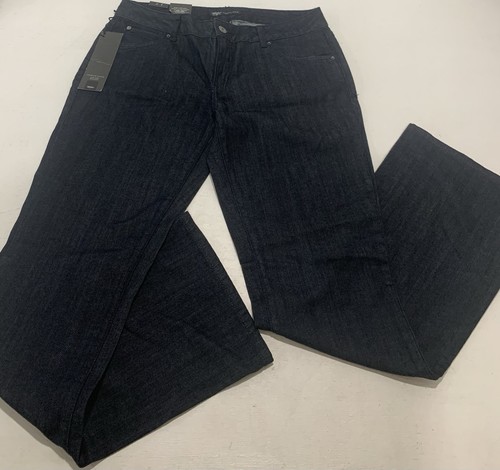 Mossimo Premium Denim Flare Jeans Women Size 8 - Picture 1 of 6