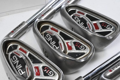 Ping G15 Eisen / 5-PW+SW / Red Dot / Regular Flex AWT Schäfte