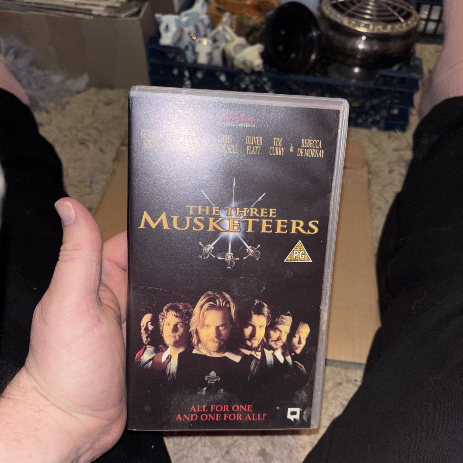 VHS Video Cassette Movie The Three Musketeers