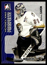 2005-06 In The Game Heroes and Prospects Mathieu Garon Manchester Monarchs #80