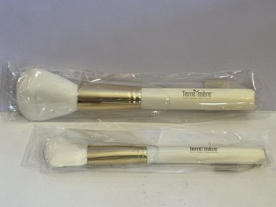 NEW IN PACKAGE TERRE MERE 2 BRUSHES FAIR FACE BRUSH SET VEGAN FULL SIZE