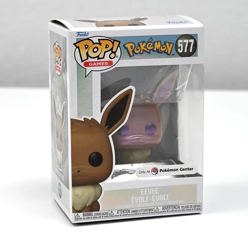 Eevee Pearlescent Pop! Figure by Funko 577 Pokemon Center Exclusive
