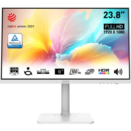 MSI Modern MD272XPW Computer Monitor 60,5 cm (23,8") 1920 x 1080 Pixel Full...