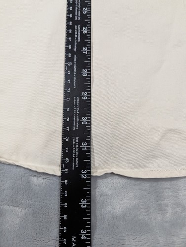 Vintage Levis Hemd Herren Large Weiß Langarm Knopfleiste Workwear Western Y2K - Bild 9 von 11