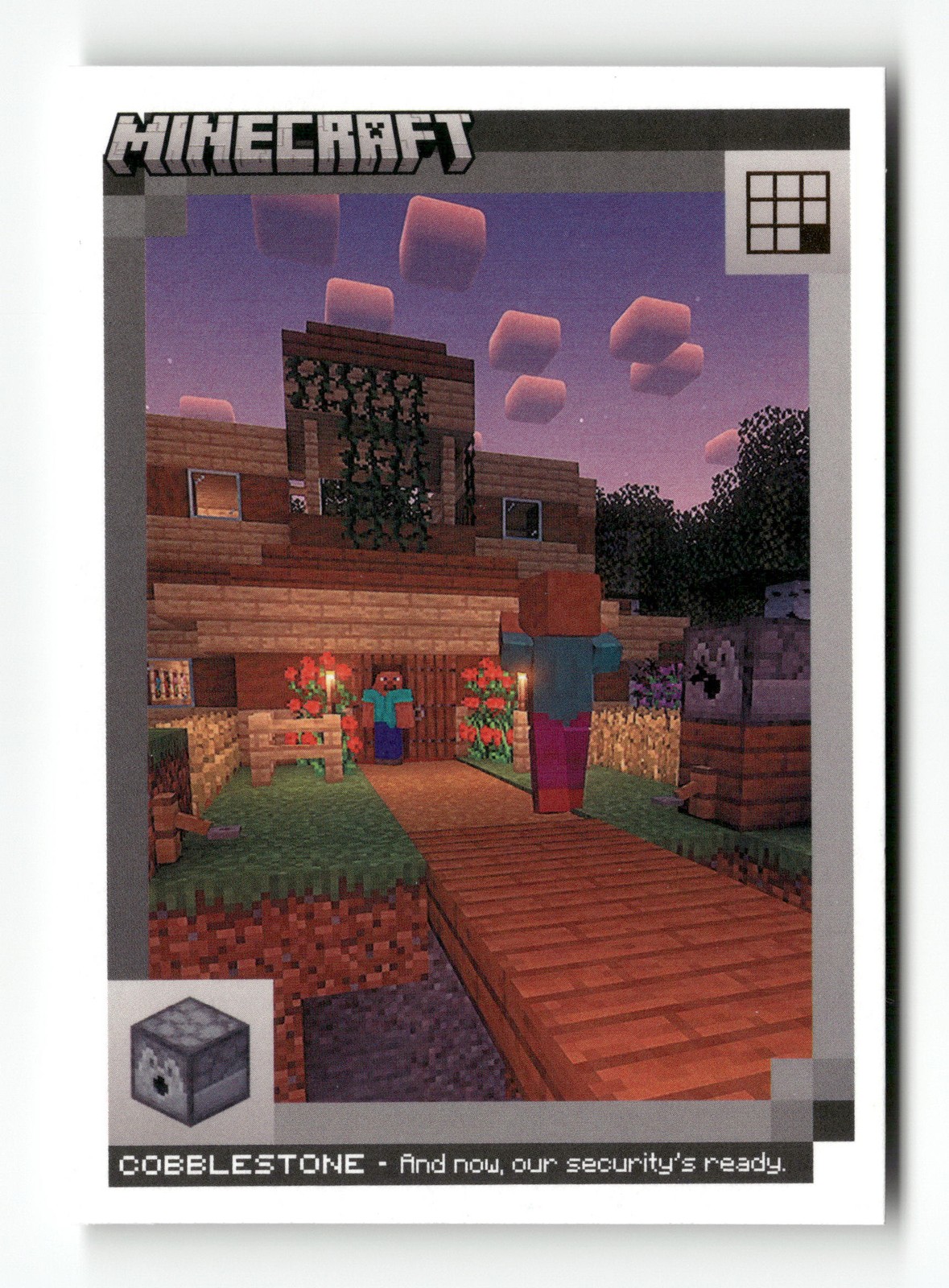 2024 Panini Minecraft #144 Cobblestone