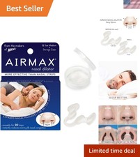 Cleared Nasal Dilator for Snoring Relief - Soft, Comfortable in Medium Size