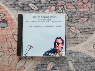 Bruce Springsteen: (CD) Solo Acoustic, Rally For Obama. Philadelphia 10/4/2008