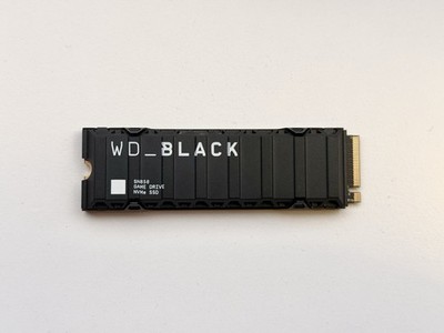 WD Black SN850 1TB M.2 NVMe Interne SSD - Kühlkörper - PS5/PC