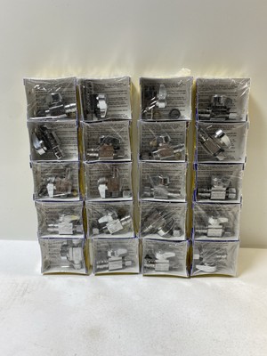 LOT OF (20) G2CEPX14X-C 1/2'' Cold Expansion PEX x 3/8'' OD Comp 1/4 Turn