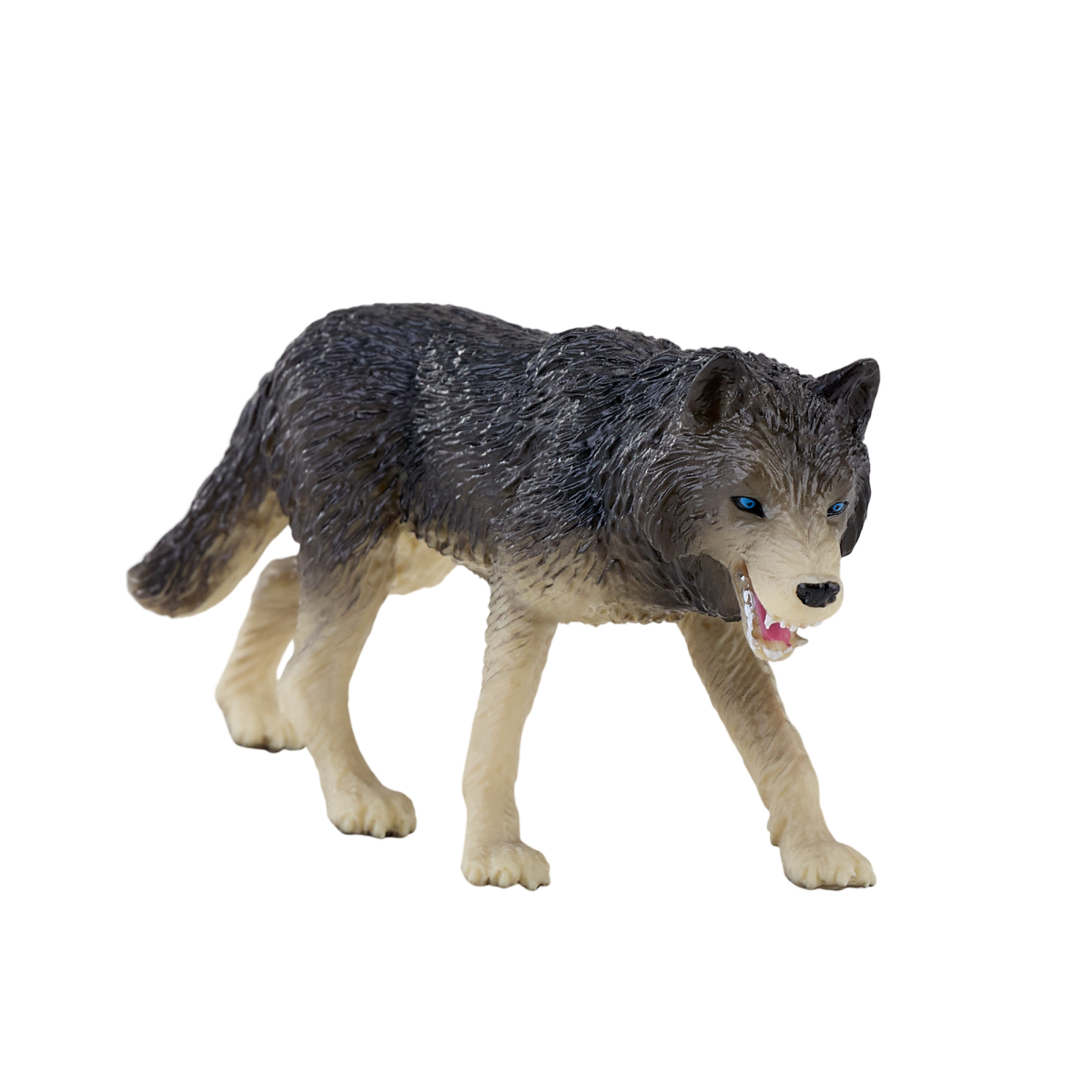Timber Wolf Toy Wild zoo animals play model figure toys plastic woodlands