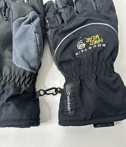 Mountain Hardware Gloves Black Size Medium Polartec Thick Work Winter Conduit - Picture 9 of 13
