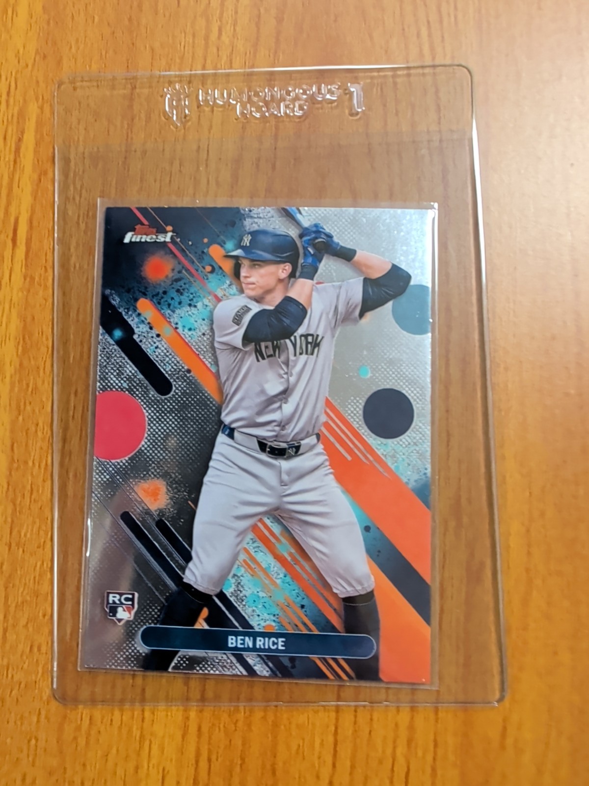 2025 Topps Finest - Common Ben Rice #48 (RC)