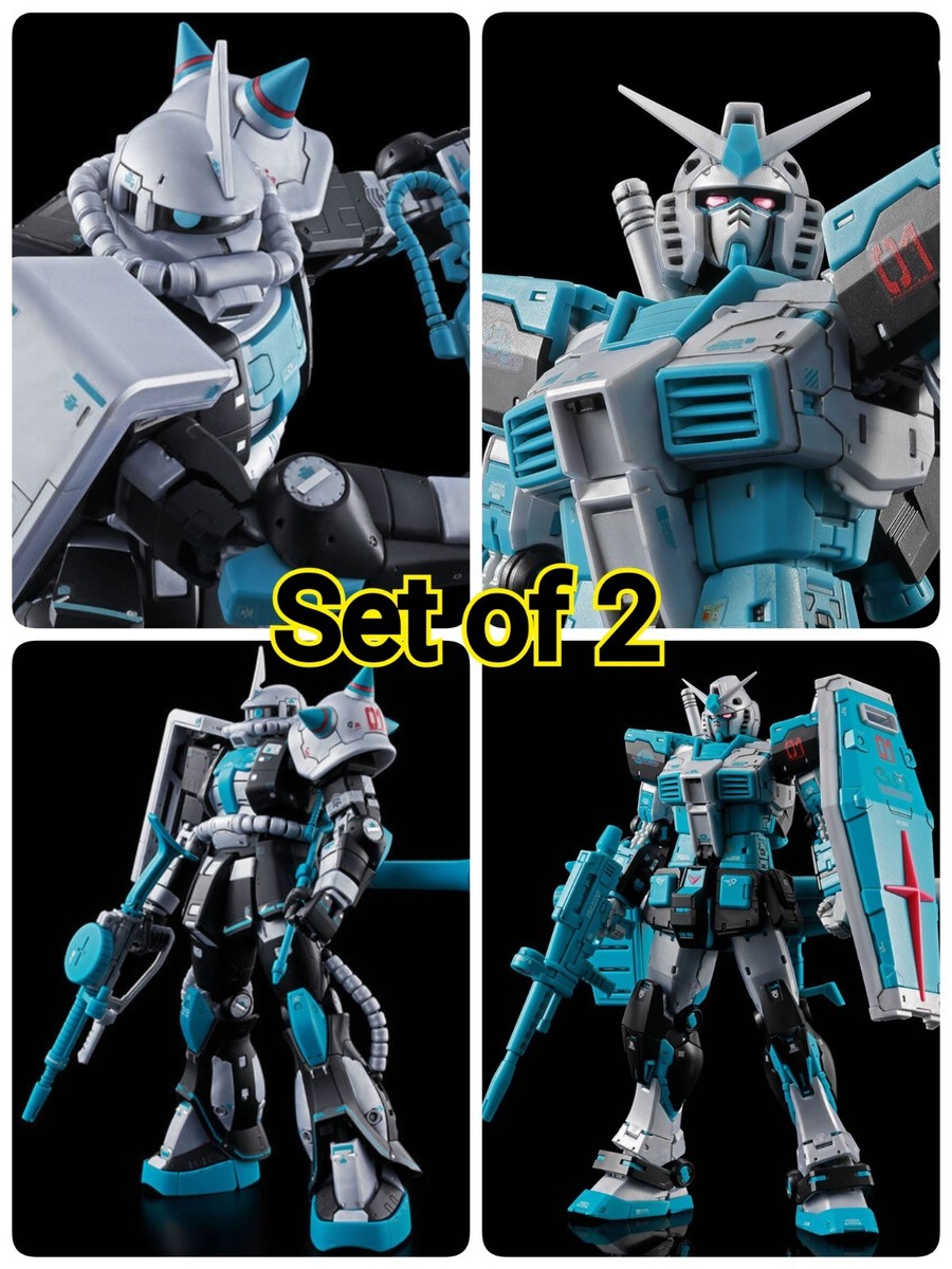 PSL RG 1/144 RX-78-2 Gundam Ver.2.0, MS-06S Zaku II [Hatsune Miku