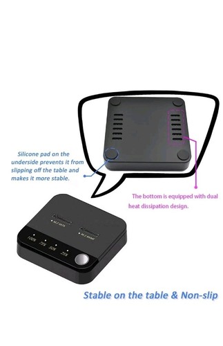 Double baie portable M.2 SATA/NVME clone duplicateur outil de copie de disque hors ligne - NEUF - Photo 8/13