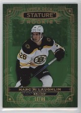 2022-23 Upper Deck Stature Rookies Photo Variant Green 15/66 Marc McLaughlin 1q2