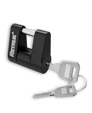  Trailer Tongue Coupler Lock, Trailer Hitch Lock,Dia 1/4 Inch, Pack of 1 Black