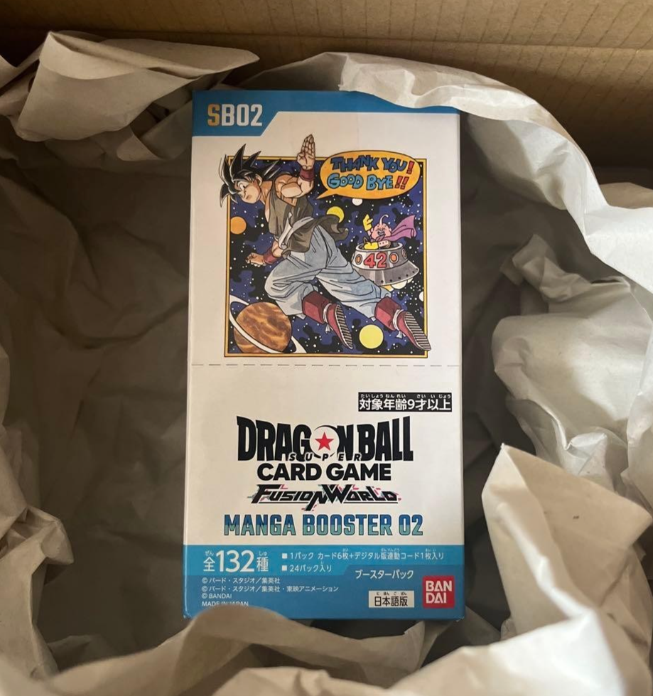 Dragon Ball SCG Fusion World MANGA BOOSTER 01 BOX SB01 Bandai
