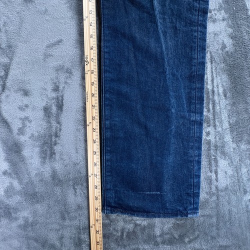 Levi’s 501 Men Jeans 34X30 Button Fly Vintage Blue Denim Straight Leg USA Fit - Picture 7 of 18