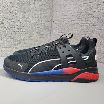 Puma Anzarun Cage Edge Men's US Size 13 Black Red Blue Athletic Shoes 368681-01