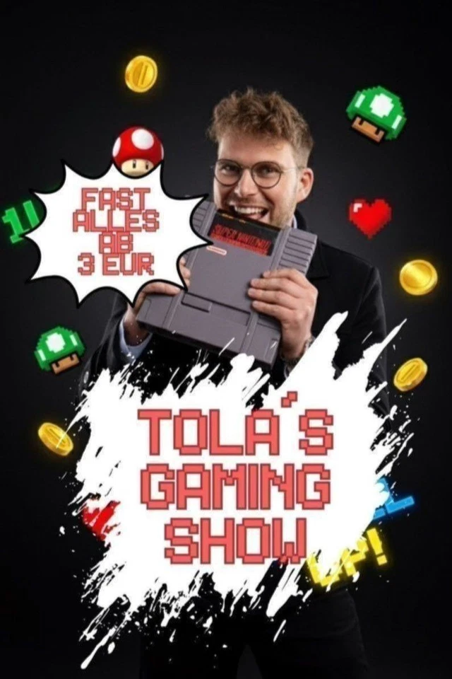 ♥️Die Retro-Gaming Show mit tollen Highlights ♥️
