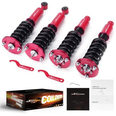 24 Levels Adj Damper Coilover Kit For Mitsubishi Eclipse 95-99 Suspension Shock