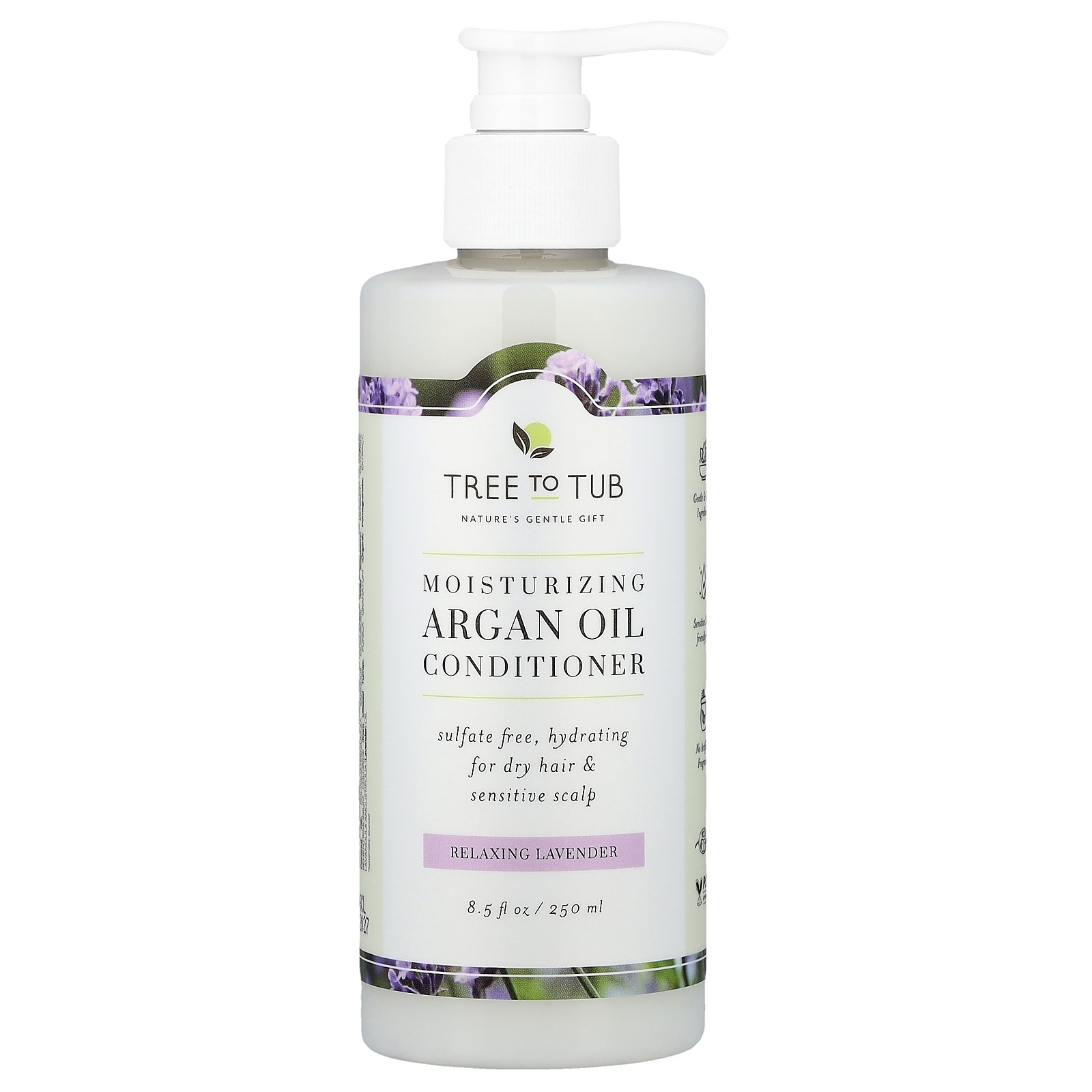 Moisturizing Argan Oil Conditioner, For Dry Hair - Sensitive Scalp, Relaxing