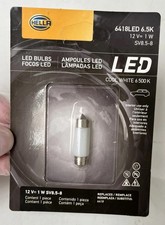 6418led 6.5k Led Performance Bulb 12v 1w Bright White Automotive Replacement New 6418led 6.5k Led Performance Bulb 12v 1w Bright White Automotive Replacement New