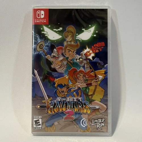 8 Bit Adventures 2 Nintendo Switch JRPG Turn Based Retro Limited Run Game Sealed