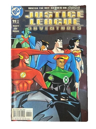Vintage DC Comics Justice League Adventures #11 November 2002 Cartoon Network