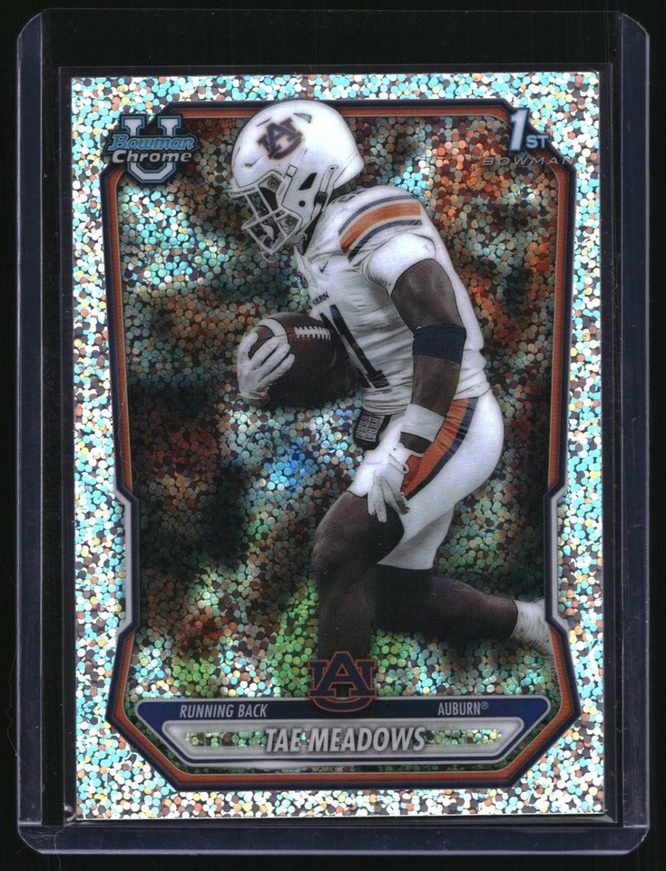 2026 Bowman Chrome U Tae Meadows #BCP-166 Speckle 1st