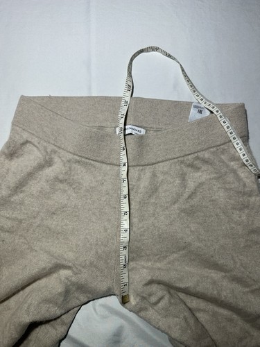 Banana Republic Kaschmir Jogginghose Damen klein khaki hellbraun Strickhose Lounge - Bild 9 von 13