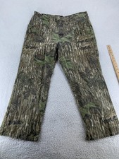 Vintage Deerskin Camo Pants ACTUAL 40x30 Realtree Hunting Outdoor USA Made