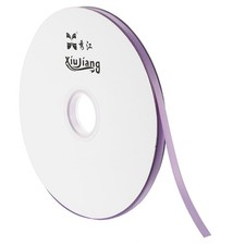 0.28" Wide 100 Yards Satin Ribbon Double Face Craft Roll Decoration Violet